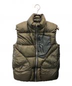 NANGAナンガ）の古着「MAZENO RIDGE VEST」｜オリーブ