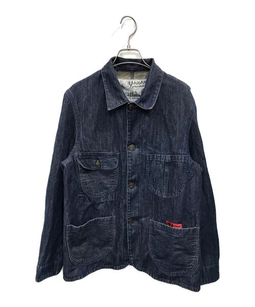 EVISU（エビス）EVISU (エビス) デニムカバーオール インディゴ サイズ:38の古着・服飾アイテム