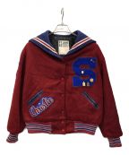 TROPHY JACKETSトロフィージャケット）の古着「オールドセーラーカラースタジャン」｜レッド×ネイビー