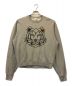 KENZO（ケンゾー）の古着「TIGER HEAD PRINTING COTTON SWEATSHIRT」｜グレー