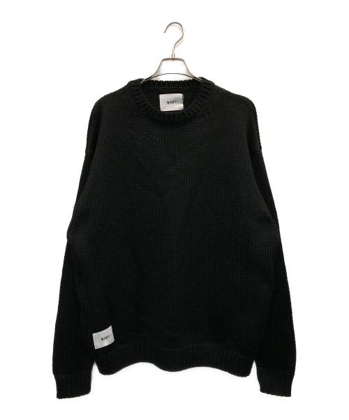 WTAPS（ダブルタップス）WTAPS (ダブルタップス) ARMT SWEATER(エーアールエムティーセーター) ブラック サイズ:03の古着・服飾アイテム