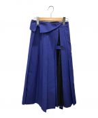 UNITED TOKYOユナイテッドトーキョー）の古着「プリーツスカート」｜ブルー