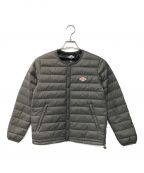 DANTONダントン）の古着「Crew Neck Inner Down Jacket」｜グレー