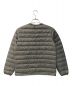 DANTON (ダントン) Crew Neck Inner Down Jacket グレー サイズ:34：13800円