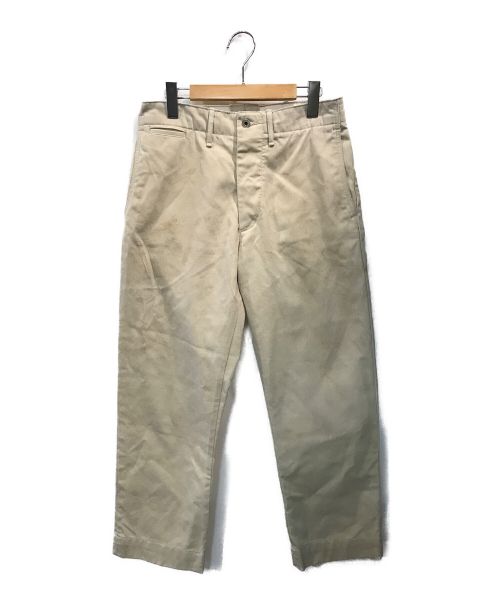 RRL（ダブルアールエル）RRL (ダブルアールエル) FIELD CORE TROUSER CHINO ベージュ サイズ:71㎝（W28）の古着・服飾アイテム