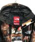 中古・古着 THE NORTH FACE (ザ ノース フェイス) Supreme (シュプリーム) 22AW 800-Fill DOWN Half ZIP Hooded Pullover Jacket ブラック×ブラウン サイズ:L 未使用品：69800円