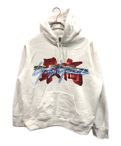 SUPREME（シュプリーム）Supreme (シュプリーム) YOHJI YAMAMOTO (ヨウジヤマモト) 22AW TEKKEN HOODED SWEATSHIRT ホワイト サイズ:Sの古着・服飾アイテム