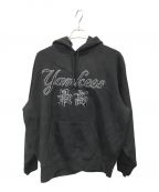 SUPREME×MLBシュプリーム×エムエルビー）の古着「NewYork Yankees Hooded Sweatshirt」｜ブラック