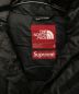 中古・古着 Supreme (シュプリーム) THE NORTH FACE (ザ ノース フェイス) 800-Fill Half Zip Hooded Pullover ブラック サイズ:L 未使用品：69800円