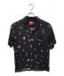 Supreme（シュプリーム）の古着「Deep Space Rayon S/S shirt」｜ブラック