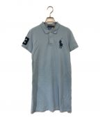 POLO RALPH LAURENポロ・ラルフローレン）の古着「ポロワンピース」｜スカイブルー