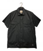 Snow peakスノーピーク）の古着「TAKIBI Light Ripstop Shirt」｜ブラック