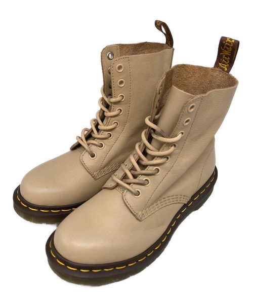 Dr.Martens（ドクターマーチン）Dr.Martens (ドクターマーチン) Dr.Martens PASCAL8ホールシューズ(ドクターマーチンパスカルエイトホールシューズ) ベージュ サイズ:EU37の古着・服飾アイテム