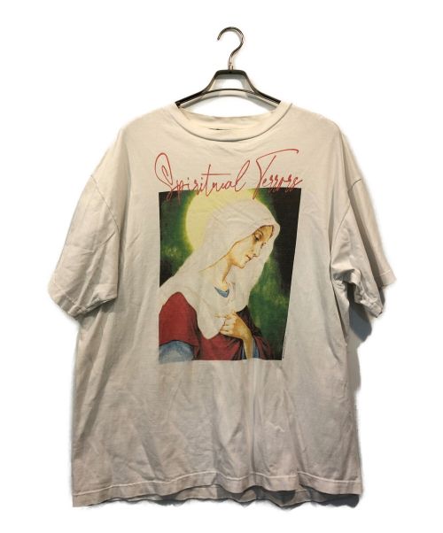 SAINT MICHAEL（セントマイケル）SAINT MICHAEL (セントマイケル) SS TEE/SPIRITUL MARIA ホワイト サイズ:XXLの古着・服飾アイテム