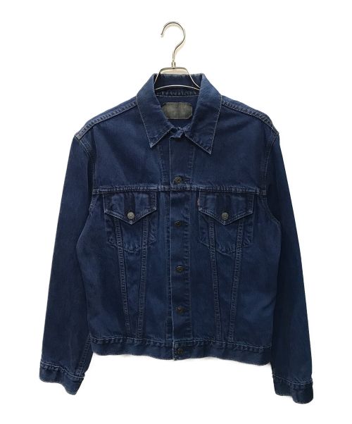 LEVI'S（リーバイス）LEVI'S (リーバイス) ガーメントダイトラッカージャケット インディゴ サイズ:染め加工によりタグ読取不可のため実寸値参照の古着・服飾アイテム