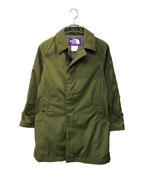 THE NORTHFACE PURPLELABEL（ザ・ノースフェイス パープルレーベル）THE NORTHFACE PURPLELABEL (ザ・ノースフェイス パープルレーベル) PRIMALOFTステンカラーコート オリーブ サイズ:Sの古着・服飾アイテム