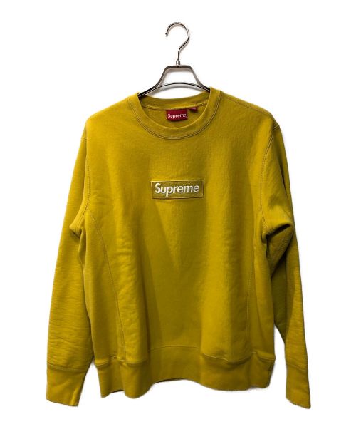 SUPREME（シュプリーム）SUPREME (シュプリーム) BOX LOGO CREWNECK イエロー サイズ:Ｍの古着・服飾アイテム