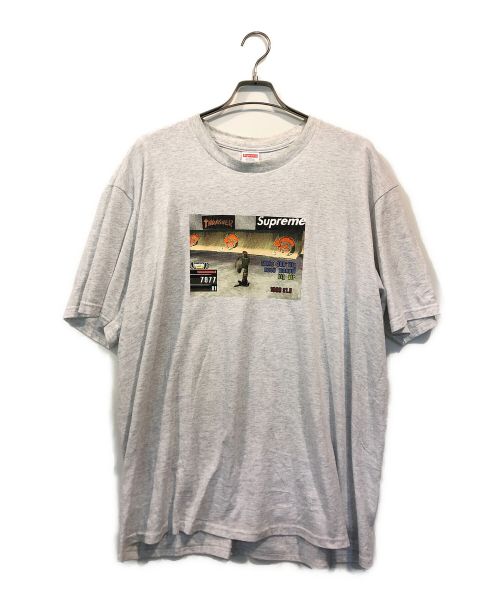 SUPREME（シュプリーム）SUPREME (シュプリーム) THRASHER (スラッシャー) Game Tee グレー サイズ:XLの古着・服飾アイテム