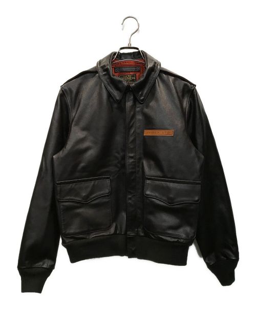 AVIREX（アヴィレックス）AVIREX (アヴィレックス) A-2 PLANE  FLIGHTJACKET ブラウン サイズ:36の古着・服飾アイテム