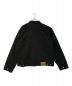 stussy (ステューシー) OVERDYED ZIP WORK JACKET(オーバーダイドジップワークジャケット) ブラック サイズ:L 未使用品：27800円