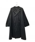 IMPERMEABLE YOHJI YAMAMOTOインパァーミィアブル ヨウジヤマモト）の古着「オールドトレンチコート」｜ブラック