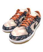 NIKEナイキ）の古着「DUNK LOW BY YOU UNLOCKED / ダンクローバイユーアンロック」｜ベージュ×ネイビー