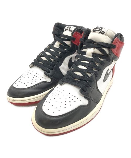 NIKE（ナイキ）NIKE (ナイキ) AIR JORDAN 1 RETRO HIGH OG / エアジョーダン1レトロハイオリジナル レッド×ホワイト サイズ:28.5の古着・服飾アイテム