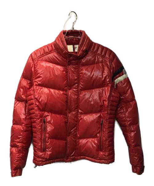 MONCLER（モンクレール）MONCLER (モンクレール) ダウンジャケット レッド サイズ:3の古着・服飾アイテム