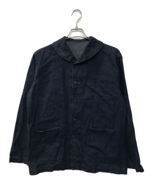 BUZZ RICKSON'S（バズリクソンズ）Buzz Rickson's (バズリクソンズ) NAVY DENIM WORK JACKET インディゴ サイズ:38の古着・服飾アイテム