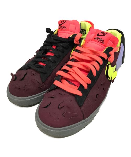 NIKE × ACRONYM（ナイキ × アクロニウム）NIKE × ACRONYM (ナイキ × アクロニウム) BLAZER LOW  ブレイザー ロー ボルドー サイズ:26.5の古着・服飾アイテム