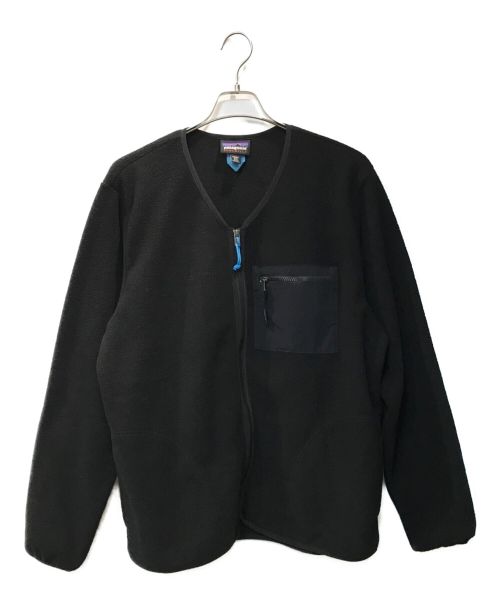 Patagonia SYNCHILLA（パタゴニア シンチラ）Patagonia SYNCHILLA (パタゴニアシンチラ) Synch Cardigan ブラック サイズ:Lの古着・服飾アイテム