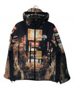 SUPREME×THE NORTH FACEシュプリーム×ザ ノース フェイス）の古着「Taped Seam Shell Jacket」｜ブラック