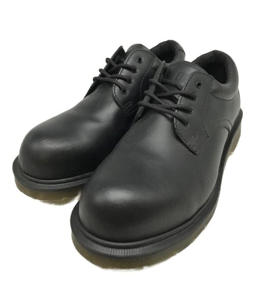 Dr.Martens（ドクターマーチン）Dr.Martens (ドクターマーチン) スチールトゥ4ホールシューズ ブラック サイズ:UK8の古着・服飾アイテム