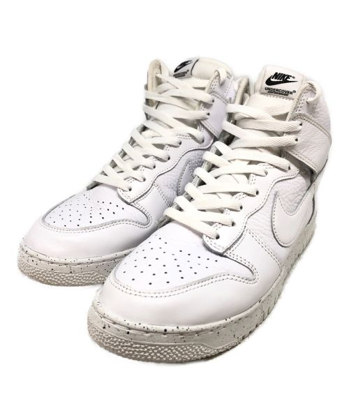 NIKE（ナイキ）NIKE (ナイキ) UNDERCOVER (アンダーカバー) DUNK HI 1985 / ダンクハイ ホワイト サイズ:28.5の古着・服飾アイテム