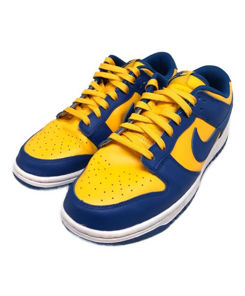 NIKE（ナイキ）NIKE (ナイキ) DUNK LOW ブルー×イエロー サイズ:27の古着・服飾アイテム