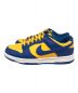 NIKE (ナイキ) DUNK LOW ブルー×イエロー サイズ:27：9800円