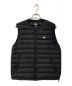 DANTON（ダントン）の古着「TAFFETA INNER DOWN CREWNECK VEST」｜ネイビー