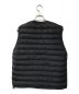 DANTON (ダントン) TAFFETA INNER DOWN CREWNECK VEST ネイビー サイズ:XL：8800円