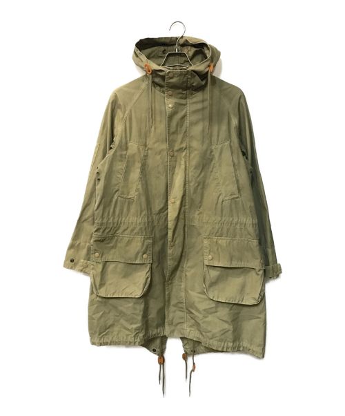 Barbour（バブアー）Barbour (バブアー) Engineered Garments (エンジニアド ガーメンツ) WASHED HIGHLAND PARKA オリーブ サイズ:XSの古着・服飾アイテム