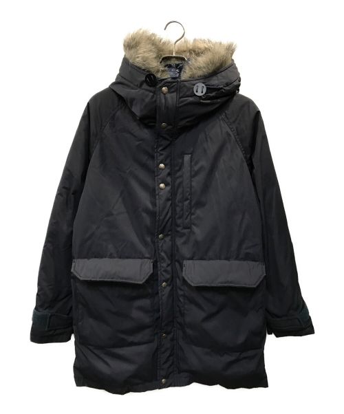 THE NORTHFACE PURPLELABEL（ザ・ノースフェイス パープルレーベル）THE NORTHFACE PURPLELABEL (ザ・ノースフェイス パープルレーベル) 65/35クロス ロングセローダウンジャケット ネイビー サイズ:Lの古着・服飾アイテム