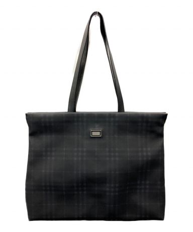 [中古]BURBERRY(バーバリー)のレディース バッグ チェックトートバッグ