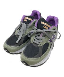 NEW BALANCE（ニューバランス）の古着「990V3 "Green/Purple"」｜オリーブ×パープル