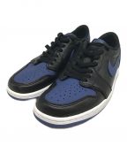 NIKEナイキ）の古着「Air Jordan 1 Low OG / エアジョーダン1 ロー OG」｜ブルー×ブラック