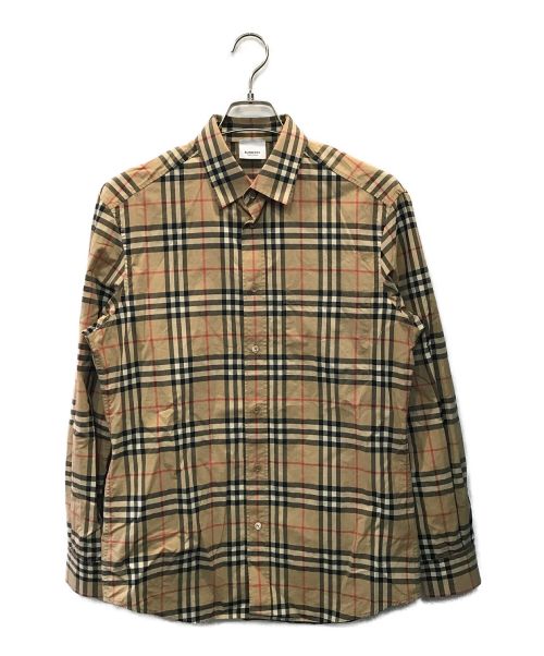 BURBERRY（バーバリー）BURBERRY (バーバリー) ノヴァチェックシャツ ベージュ サイズ:ｓの古着・服飾アイテム