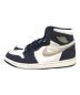 NIKE (ナイキ) AIR JORDAN 1 HIGH OG CO JP / エアジョーダン 1 ハイ OG CO.JP ホワイト×ネイビー サイズ:28.5：15000円