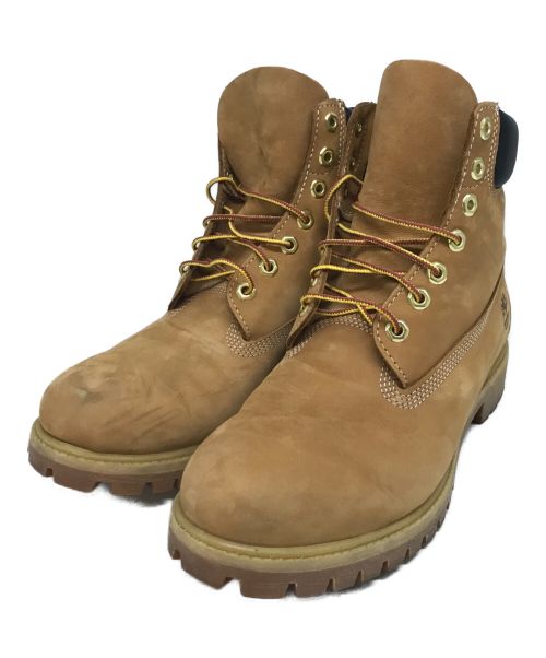 Timberland（ティンバーランド）Timberland (ティンバーランド) 6インチプレミアムブーツ ベージュ サイズ:9-1/2の古着・服飾アイテム