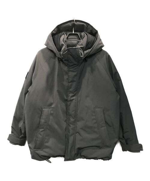 DANTON（ダントン）DANTON (ダントン) DOWN ARMY HOODED JACKET グレー サイズ:Mの古着・服飾アイテム