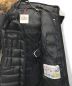 中古・古着 MONCLER (モンクレール) HERMIFUR GIUBBOTO ブラック：148000円