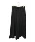 Y-3（ワイスリー）の古着「CLASSIC REFINED WOOL CROPPED WIDE LEG PANTS」｜ブラック