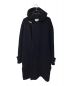 YOKE（ヨーク）の古着「7G MILANO RIB HOODED COAT」｜ネイビー